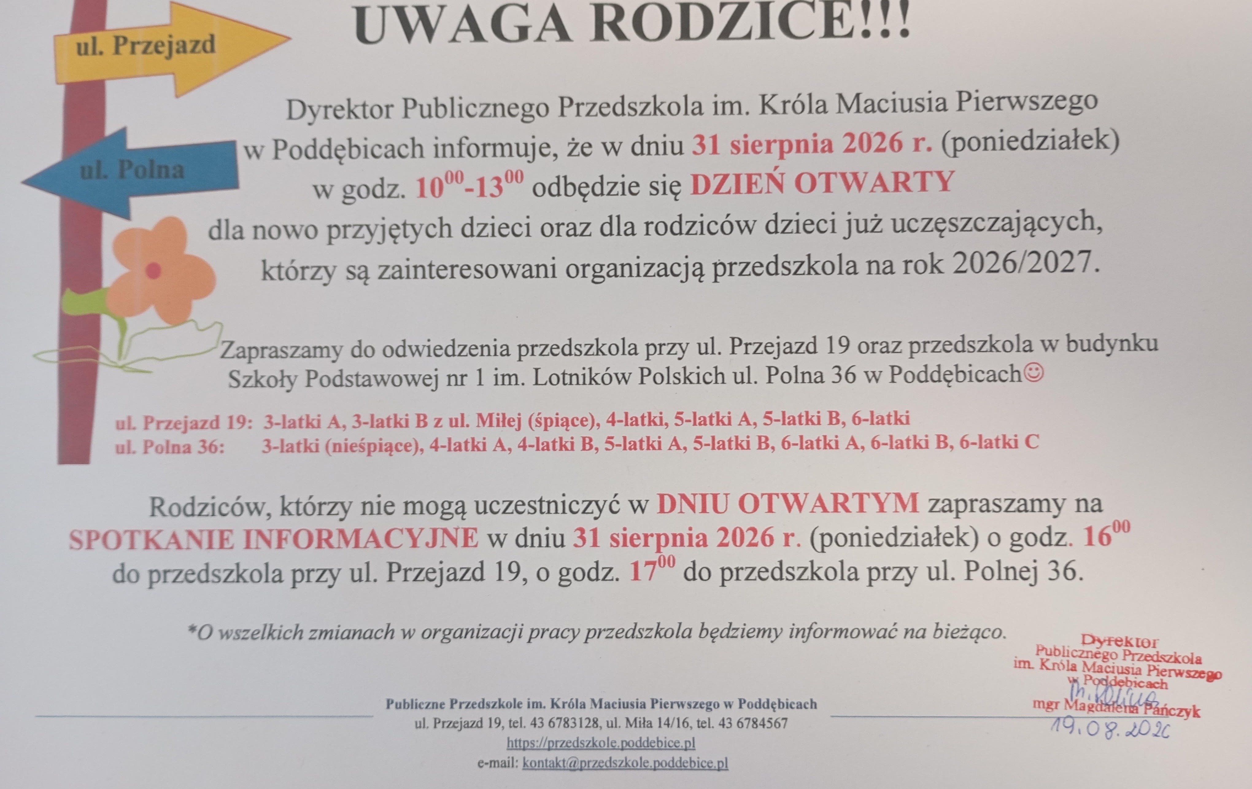 Zdjęcie do DZIEŃ OTWARTY 2026